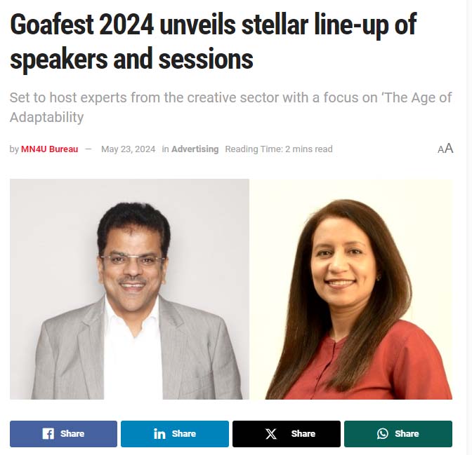 Goafest 2024 D&Ad Masterclasses Nat Laurie